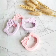 Load image into Gallery viewer, Kitty Silicone Teether
