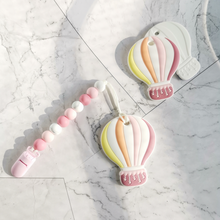 Load image into Gallery viewer, Hot Air Balloon Silicone Teether

